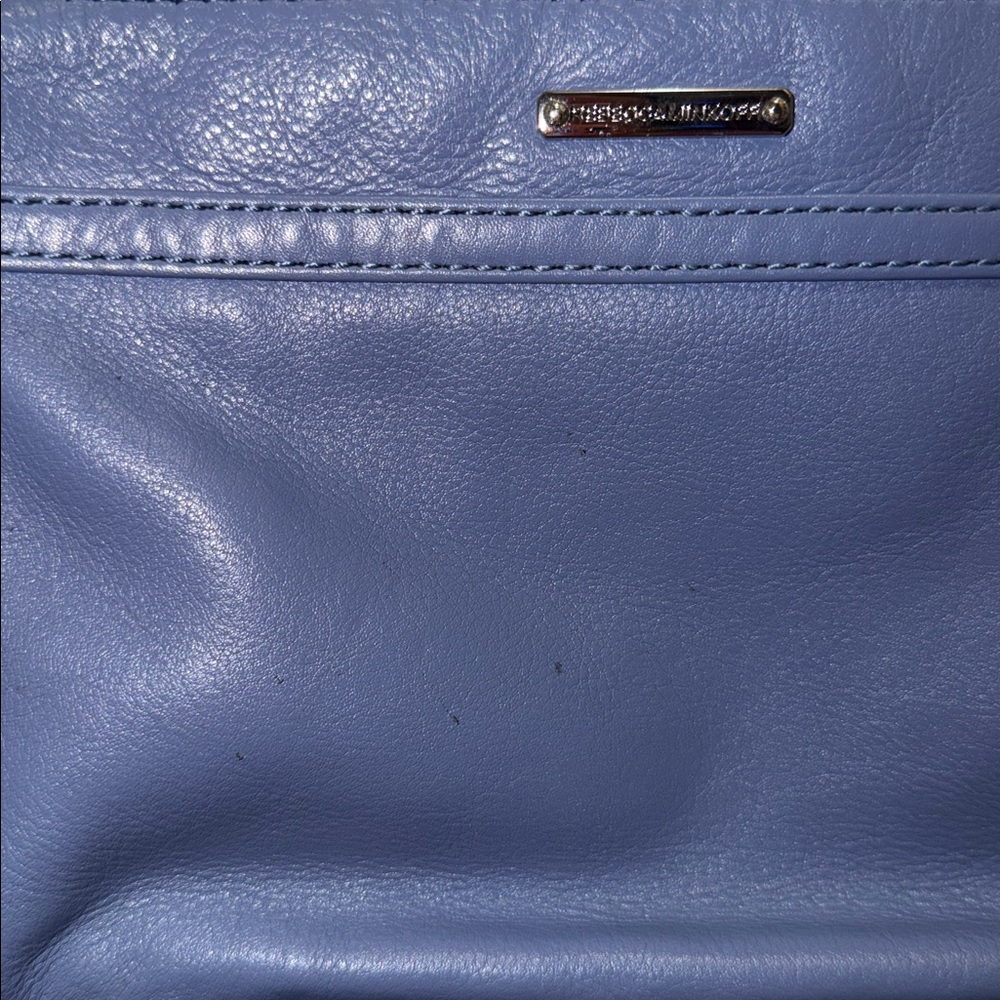 Rebecca Minkoff Light Blue Mini Mac Crossbody - Picture 4 of 9